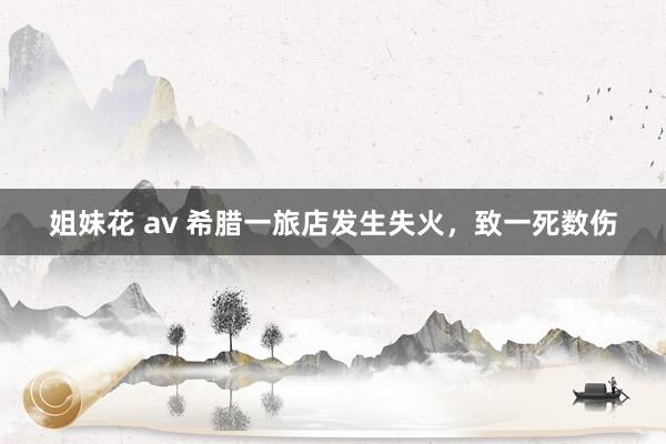 姐妹花 av 希腊一旅店发生失火，致一死数伤