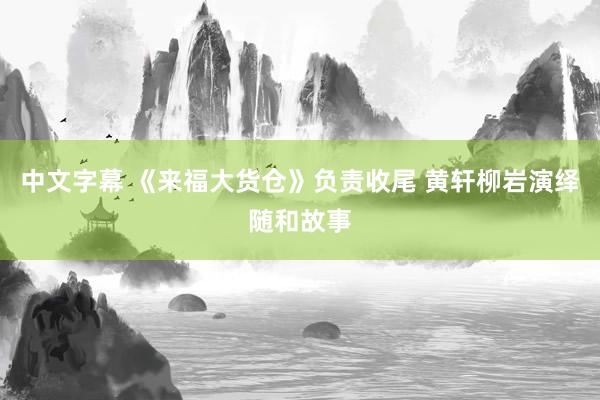 中文字幕 《来福大货仓》负责收尾 黄轩柳岩演绎随和故事