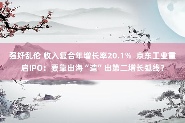 强奸乱伦 收入复合年增长率20.1%  京东工业重启IPO：要靠出海“造”出第二增长弧线？