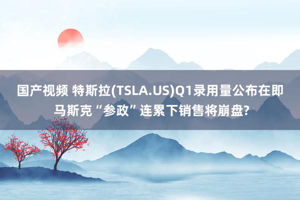国产视频 特斯拉(TSLA.US)Q1录用量公布在即 马斯克“参政”连累下销售将崩盘?